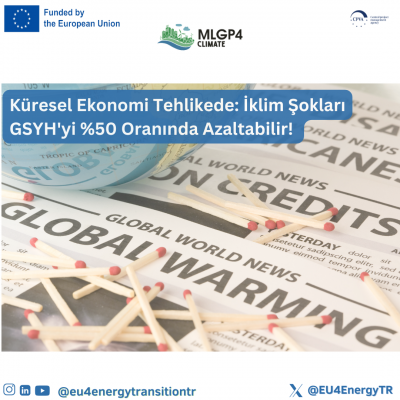 Küresel Ekonomi Tehlikede: İklim Şokları GSYH'yi %50 Oranında Azaltabilir!